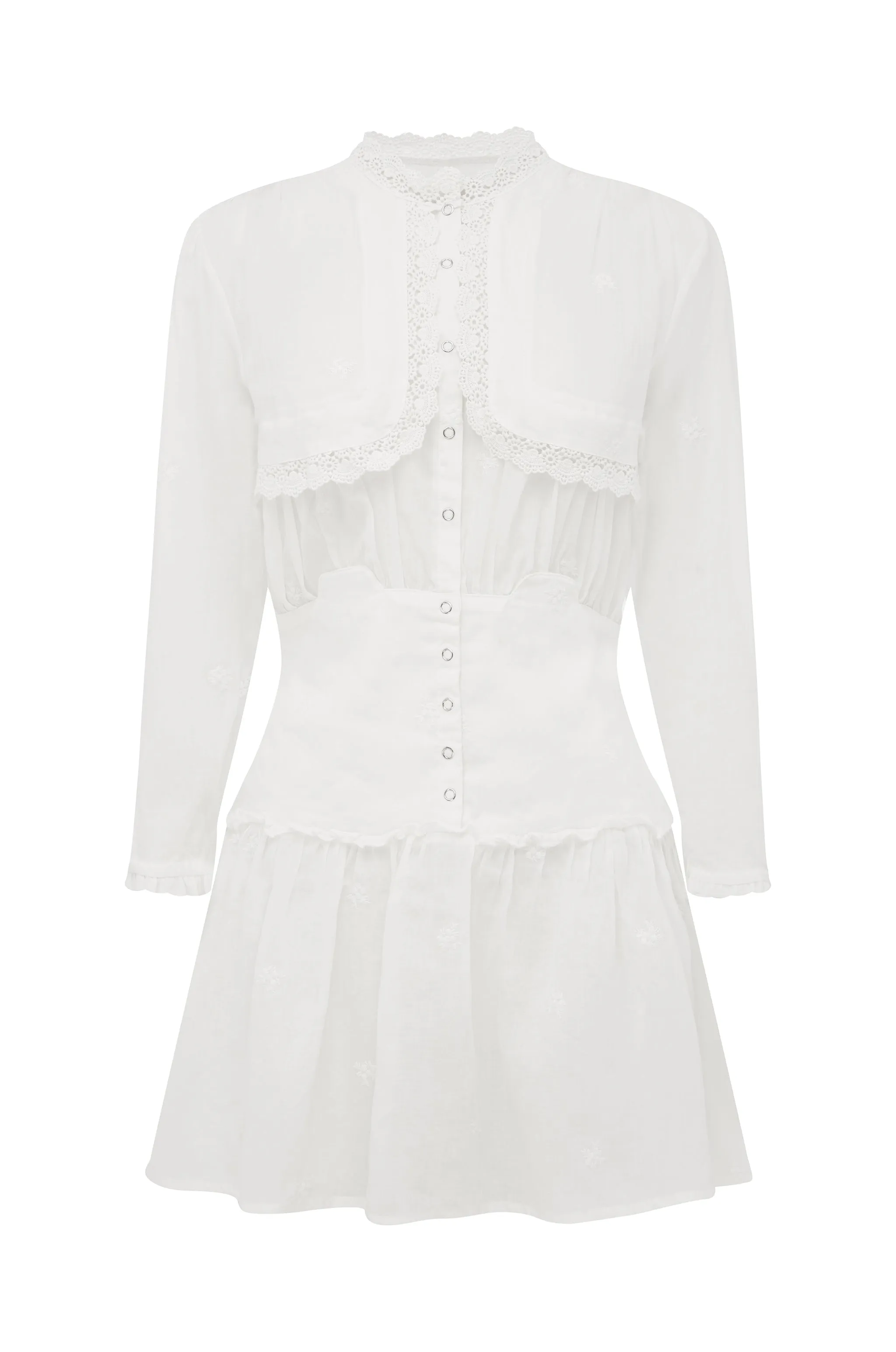 Dayna Dress | White