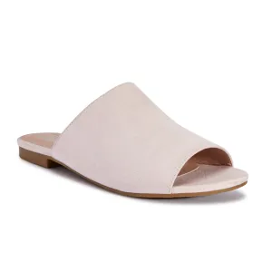 Pink Flat Mules