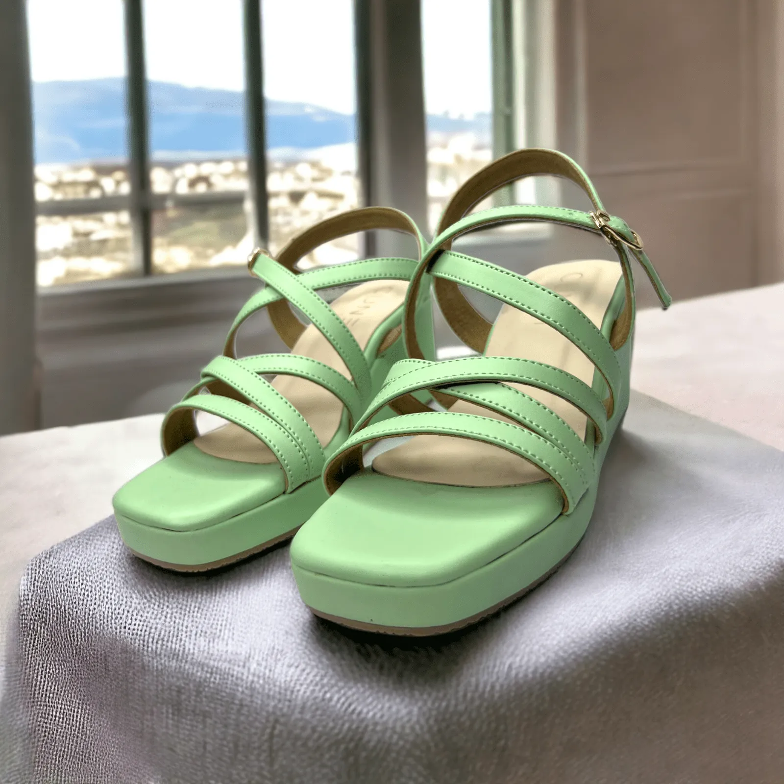 Pure Pastel Green Wedges