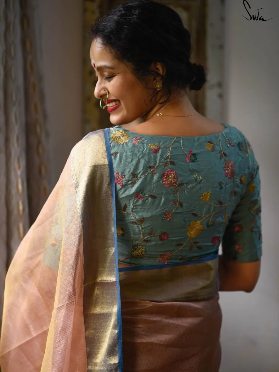 Teal Goyna (Blouse)